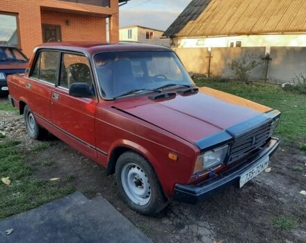 Червоний ВАЗ 2107, об'ємом двигуна 1.5 л та пробігом 35 тис. км за 561 $, фото 1 на Automoto.ua