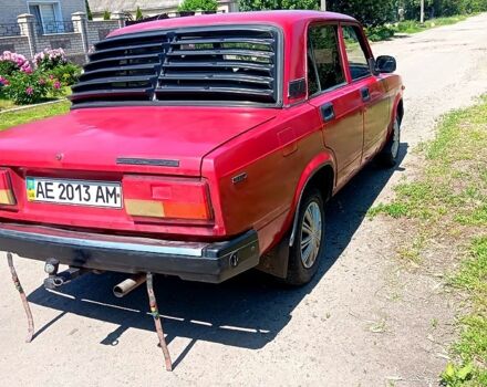Красный ВАЗ 2107, объемом двигателя 1.5 л и пробегом 0 тыс. км за 850 $, фото 1 на Automoto.ua