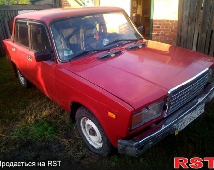 Красный ВАЗ 2107, объемом двигателя 1.5 л и пробегом 97 тыс. км за 670 $, фото 9 на Automoto.ua