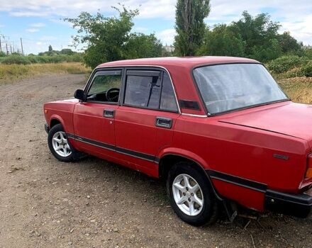 Красный ВАЗ 2107, объемом двигателя 1.5 л и пробегом 0 тыс. км за 950 $, фото 1 на Automoto.ua