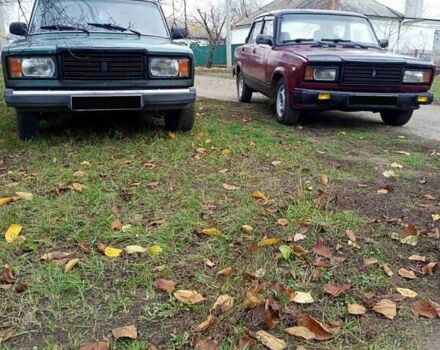 Красный ВАЗ 2107, объемом двигателя 1.2 л и пробегом 69 тыс. км за 708 $, фото 5 на Automoto.ua