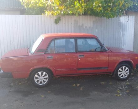 Красный ВАЗ 2107, объемом двигателя 3 л и пробегом 54 тыс. км за 555 $, фото 5 на Automoto.ua