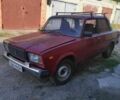 Красный ВАЗ 2107, объемом двигателя 1.5 л и пробегом 170 тыс. км за 1300 $, фото 1 на Automoto.ua