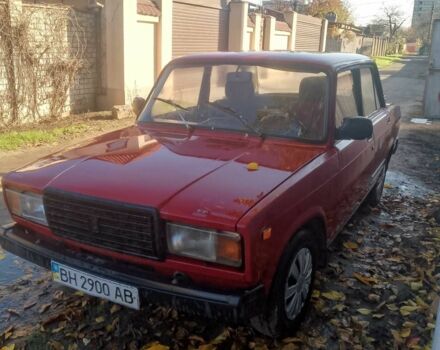 Красный ВАЗ 2107, объемом двигателя 3 л и пробегом 54 тыс. км за 555 $, фото 1 на Automoto.ua