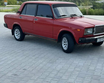 Красный ВАЗ 2107, объемом двигателя 1.6 л и пробегом 70 тыс. км за 1500 $, фото 5 на Automoto.ua