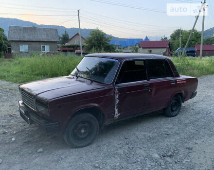 Червоний ВАЗ 2107, об'ємом двигуна 1.3 л та пробігом 200 тис. км за 499 $, фото 6 на Automoto.ua