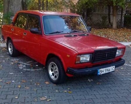 Червоний ВАЗ 2107, об'ємом двигуна 1.5 л та пробігом 185 тис. км за 1400 $, фото 4 на Automoto.ua