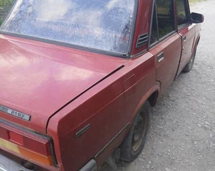 Червоний ВАЗ 2107, об'ємом двигуна 1.6 л та пробігом 200 тис. км за 400 $, фото 2 на Automoto.ua