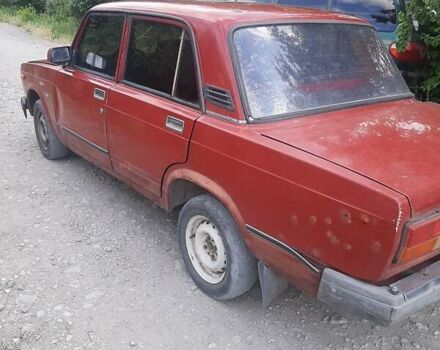 Червоний ВАЗ 2107, об'ємом двигуна 1.6 л та пробігом 200 тис. км за 400 $, фото 7 на Automoto.ua