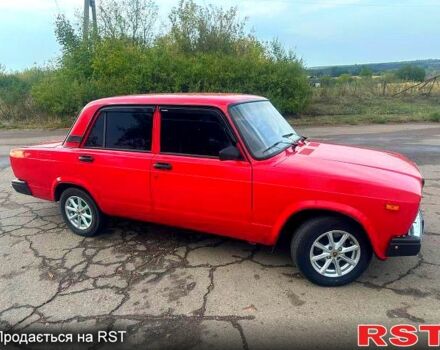 Красный ВАЗ 2107, объемом двигателя 1.5 л и пробегом 98 тыс. км за 2500 $, фото 5 на Automoto.ua