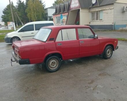 Красный ВАЗ 2107, объемом двигателя 1.5 л и пробегом 82 тыс. км за 650 $, фото 6 на Automoto.ua