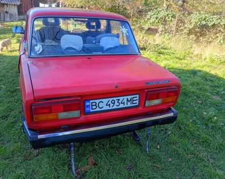 Красный ВАЗ 2107, объемом двигателя 1.6 л и пробегом 737 тыс. км за 550 $, фото 1 на Automoto.ua