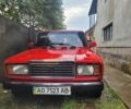 Красный ВАЗ 2107, объемом двигателя 1.5 л и пробегом 4 тыс. км за 400 $, фото 1 на Automoto.ua