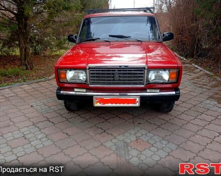 Красный ВАЗ 2107, объемом двигателя 16 л и пробегом 85 тыс. км за 1000 $, фото 10 на Automoto.ua