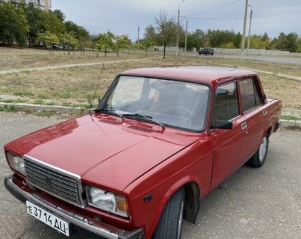 Красный ВАЗ 2107, объемом двигателя 1.5 л и пробегом 52 тыс. км за 1100 $, фото 6 на Automoto.ua