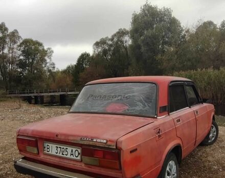 Красный ВАЗ 2107, объемом двигателя 1.5 л и пробегом 158 тыс. км за 615 $, фото 8 на Automoto.ua