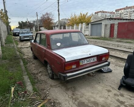 Красный ВАЗ 2107, объемом двигателя 1.3 л и пробегом 80 тыс. км за 380 $, фото 4 на Automoto.ua