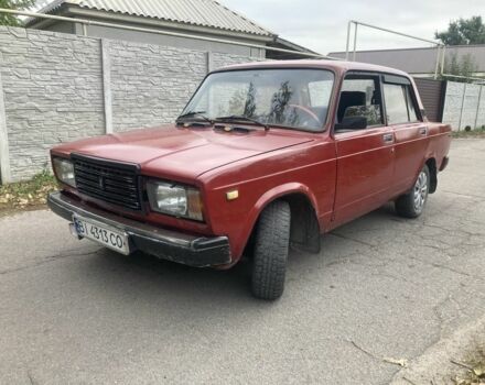 Червоний ВАЗ 2107, об'ємом двигуна 1.5 л та пробігом 111 тис. км за 580 $, фото 1 на Automoto.ua