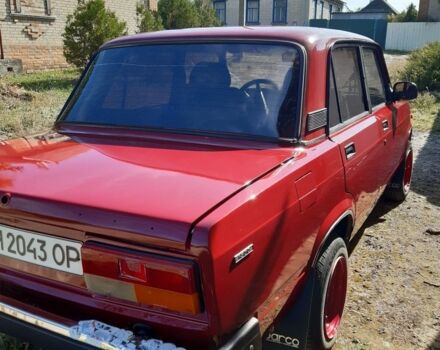 Червоний ВАЗ 2107, об'ємом двигуна 1.5 л та пробігом 85 тис. км за 1200 $, фото 3 на Automoto.ua