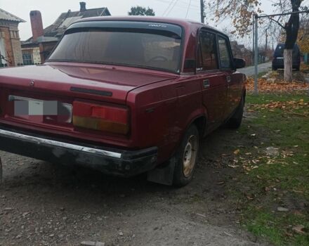 Червоний ВАЗ 2107, об'ємом двигуна 8 л та пробігом 155 тис. км за 738 $, фото 3 на Automoto.ua