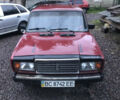 Красный ВАЗ 2107, объемом двигателя 1.46 л и пробегом 160 тыс. км за 600 $, фото 1 на Automoto.ua