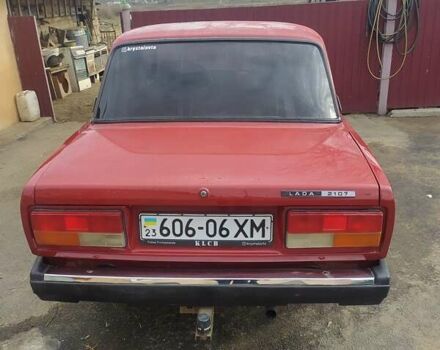 Красный ВАЗ 2107, объемом двигателя 1.5 л и пробегом 420 тыс. км за 1300 $, фото 7 на Automoto.ua