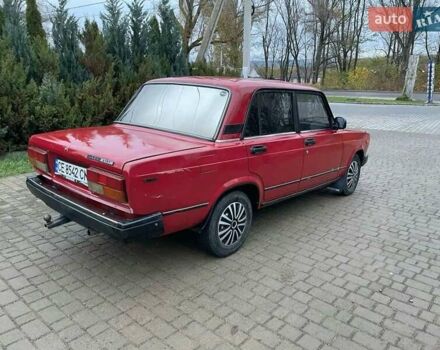 Червоний ВАЗ 2107, об'ємом двигуна 1.45 л та пробігом 300 тис. км за 950 $, фото 6 на Automoto.ua