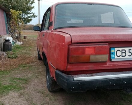Красный ВАЗ 2107, объемом двигателя 1.5 л и пробегом 31 тыс. км за 336 $, фото 5 на Automoto.ua