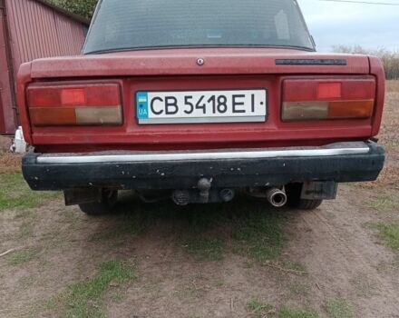 Красный ВАЗ 2107, объемом двигателя 1.5 л и пробегом 31 тыс. км за 336 $, фото 3 на Automoto.ua