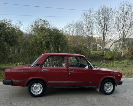 Красный ВАЗ 2107, объемом двигателя 1.5 л и пробегом 90 тыс. км за 450 $, фото 1 на Automoto.ua