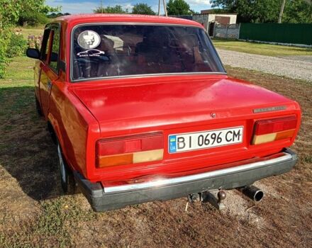 Червоний ВАЗ 2107, об'ємом двигуна 1.6 л та пробігом 100 тис. км за 678 $, фото 2 на Automoto.ua