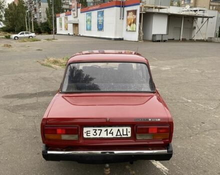 Красный ВАЗ 2107, объемом двигателя 1.5 л и пробегом 52 тыс. км за 1100 $, фото 3 на Automoto.ua