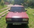 Красный ВАЗ 2107, объемом двигателя 2 л и пробегом 100 тыс. км за 600 $, фото 1 на Automoto.ua