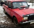 Красный ВАЗ 2107, объемом двигателя 1.6 л и пробегом 150 тыс. км за 375 $, фото 1 на Automoto.ua