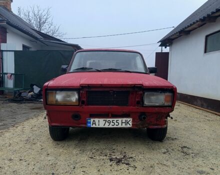 Красный ВАЗ 2107, объемом двигателя 1.5 л и пробегом 200 тыс. км за 284 $, фото 4 на Automoto.ua