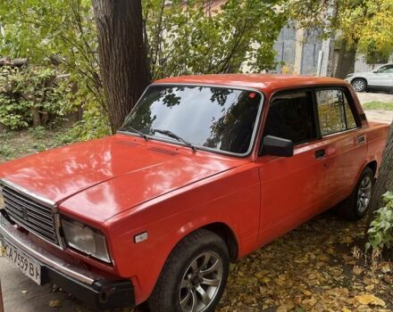 ВАЗ 2107 1995 в Смеле на Automoto.ua Красный ВАЗ 2107, объемом двигателя 1.5 л и пробегом 86 тыс. км за 750 $, фото 6 на Automoto.ua