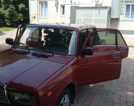 Красный ВАЗ 2107, объемом двигателя 0 л и пробегом 85 тыс. км за 1400 $, фото 5 на Automoto.ua