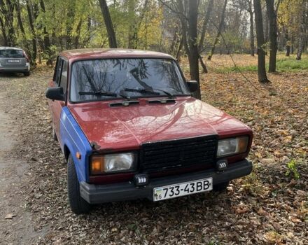 Червоний ВАЗ 2107, об'ємом двигуна 1.5 л та пробігом 100 тис. км за 442 $, фото 1 на Automoto.ua