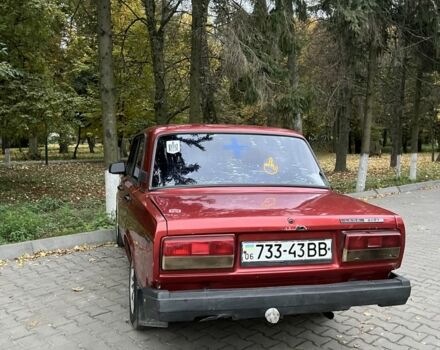 Червоний ВАЗ 2107, об'ємом двигуна 1.5 л та пробігом 100 тис. км за 442 $, фото 5 на Automoto.ua