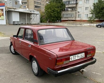 Красный ВАЗ 2107, объемом двигателя 1.5 л и пробегом 52 тыс. км за 1100 $, фото 4 на Automoto.ua