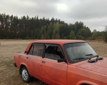 Красный ВАЗ 2107, объемом двигателя 1.5 л и пробегом 158 тыс. км за 615 $, фото 7 на Automoto.ua