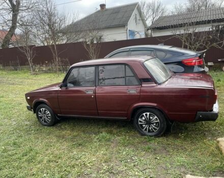 Красный ВАЗ 2107, объемом двигателя 1.5 л и пробегом 140 тыс. км за 1500 $, фото 6 на Automoto.ua