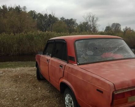 Красный ВАЗ 2107, объемом двигателя 1.5 л и пробегом 158 тыс. км за 615 $, фото 9 на Automoto.ua