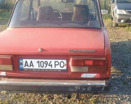Червоний ВАЗ 2107, об'ємом двигуна 1.6 л та пробігом 100 тис. км за 846 $, фото 1 на Automoto.ua