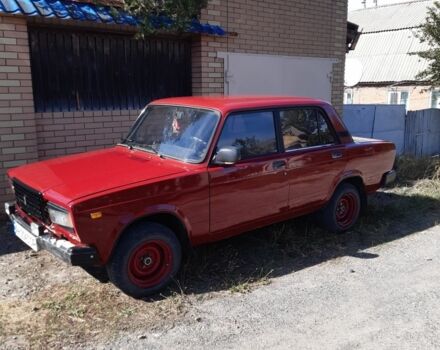 Червоний ВАЗ 2107, об'ємом двигуна 1.5 л та пробігом 85 тис. км за 1200 $, фото 1 на Automoto.ua