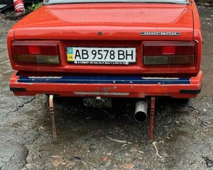 ВАЗ 2107 1995 в Погребище на Automoto.ua Красный ВАЗ 2107, объемом двигателя 0 л и пробегом 300 тыс. км за 484 $, фото 3 на Automoto.ua