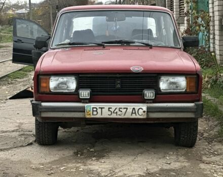 Красный ВАЗ 2107, объемом двигателя 1.3 л и пробегом 80 тыс. км за 380 $, фото 1 на Automoto.ua