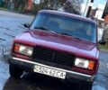 Красный ВАЗ 2107, объемом двигателя 1.5 л и пробегом 80 тыс. км за 520 $, фото 1 на Automoto.ua