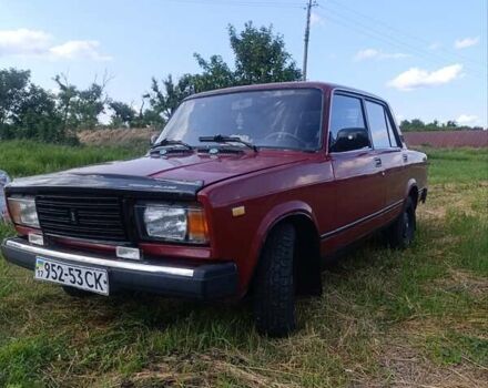 ВАЗ 2107 1995 в Полтаве на Automoto.ua Красный ВАЗ 2107, объемом двигателя 1.6 л и пробегом 8 тыс. км за 1150 $, фото 5 на Automoto.ua