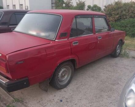 Червоний ВАЗ 2107, об'ємом двигуна 1.6 л та пробігом 27 тис. км за 1000 $, фото 2 на Automoto.ua